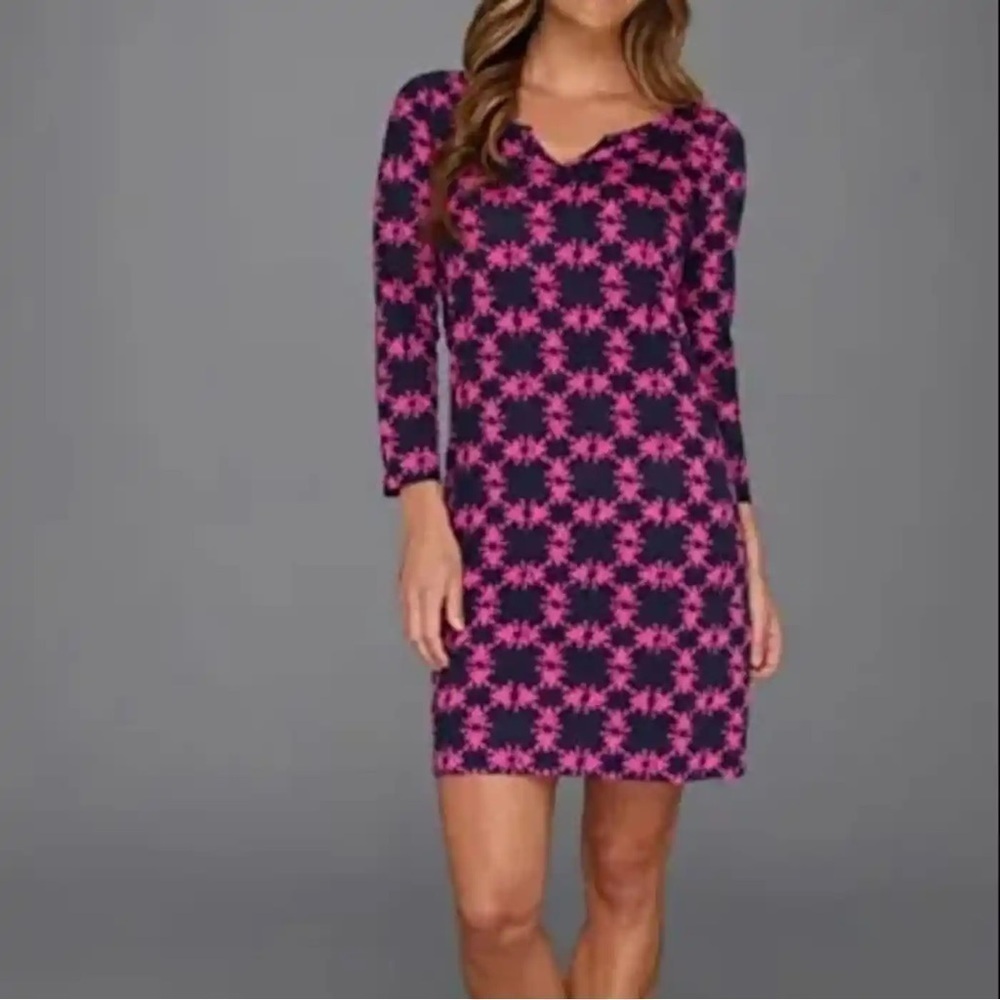 Lilly Pulitzer Frog Print Get Hoppy Gretchen Mini Dress XS